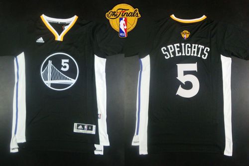 Marreese Speights Golden State Warriors black Alternate jersey