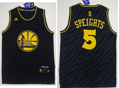 Marreese Speights Golden State Warriors black Fashion jersey