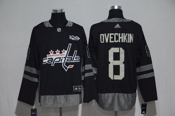 Alex Ovechkin Washington Capitals black jersey