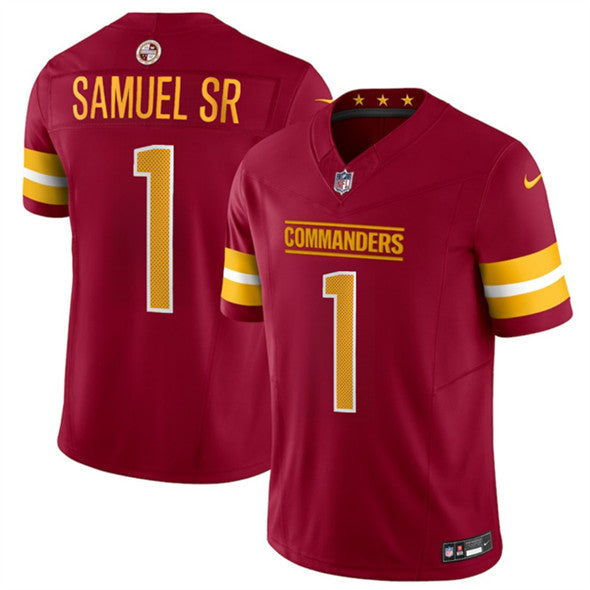 Deebo Samuel Sr Washington Commanders burgundy FUSE jersey