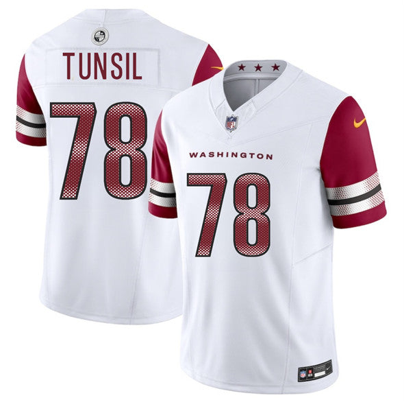 Laremy Tunsil Washington Commanders white FUSE jersey
