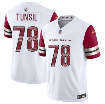 Laremy Tunsil Washington Commanders white FUSE jersey