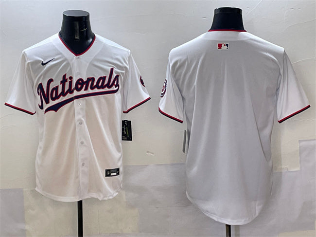 Custom Washington Nationals white jersey
