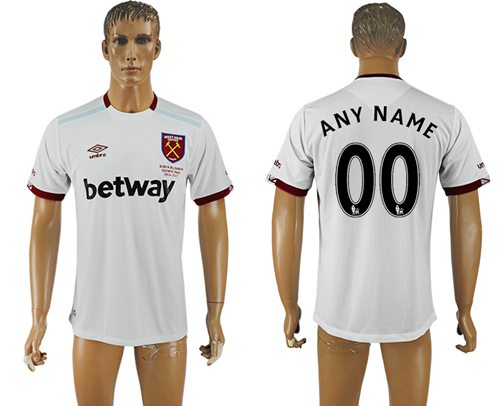 West Ham United Personalized Away jersey