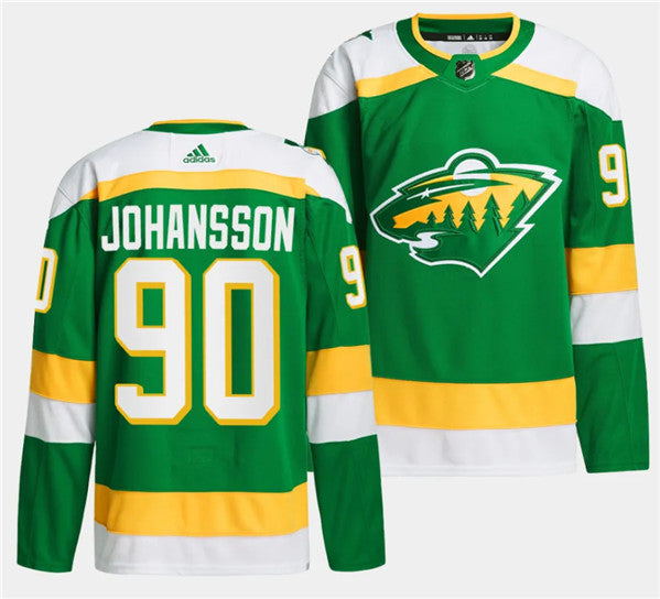 Marcus Johansson Minnesota Wild green jersey