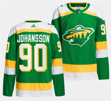 Marcus Johansson Minnesota Wild green jersey