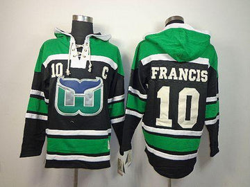 Ron Francis Carolina Hurricanes green-black jersey