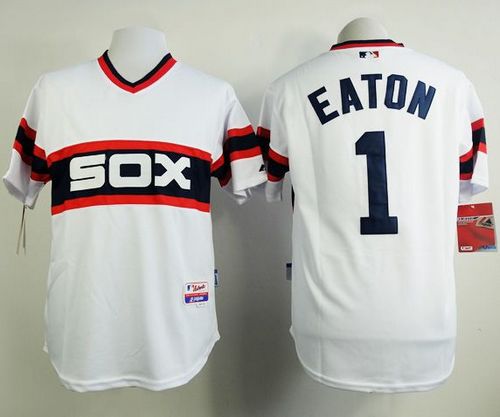 Adam Eaton Chicago White Sox white Alternate jersey