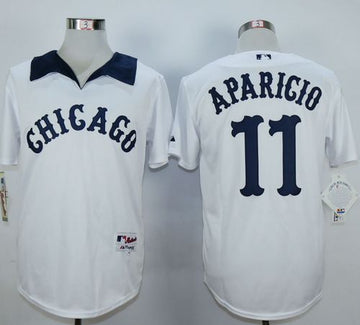 Luis Aparicio Chicago White Sox white jersey