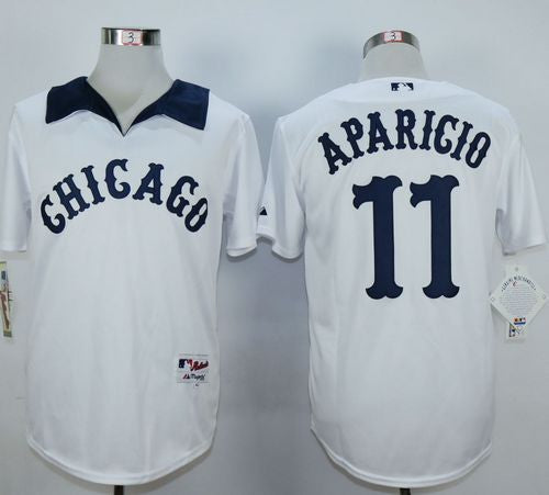 Luis Aparicio Chicago White Sox white jersey
