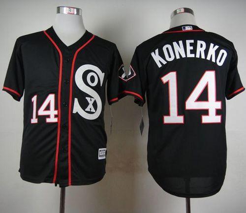 Paul Konerko Chicago White Sox black jersey