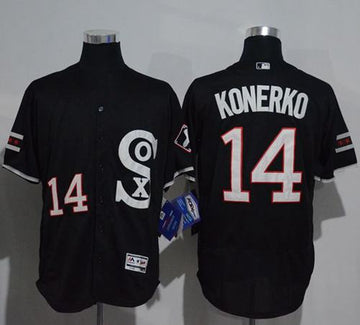 Paul Konerko Chicago White Sox black Authentic jersey