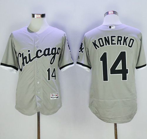 Paul Konerko Chicago White Sox grey Authentic jersey