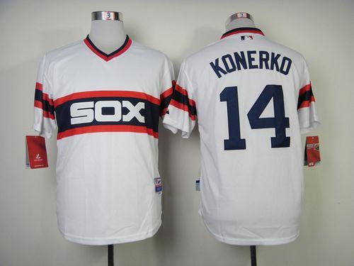 Paul Konerko Chicago White Sox white Alternate jersey
