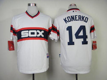 Paul Konerko Chicago White Sox white Alternate jersey