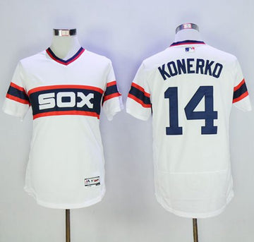 Paul Konerko Chicago White Sox white Alternate jersey