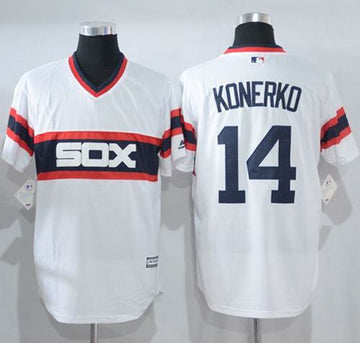 Paul Konerko Chicago White Sox white Alternate jersey