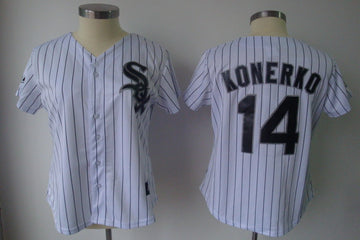 Paul Konerko Chicago White Sox white Fashion jersey