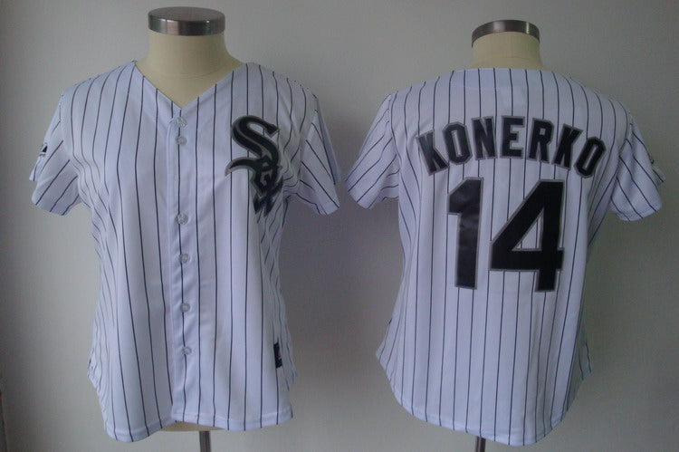 Paul Konerko Chicago White Sox white Fashion jersey