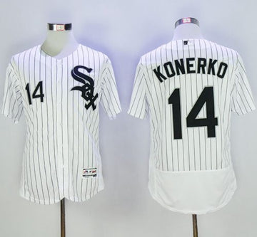 Paul Konerko Chicago White Sox white Authentic jersey