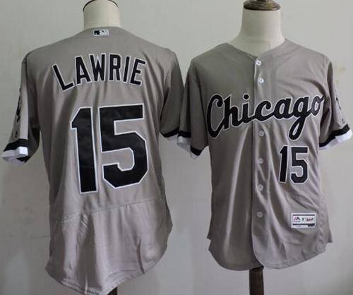 Brett Lawrie Chicago White Sox grey Authentic jersey