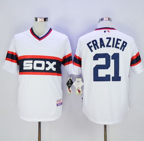Todd Frazier Chicago White Sox white Alternate jersey