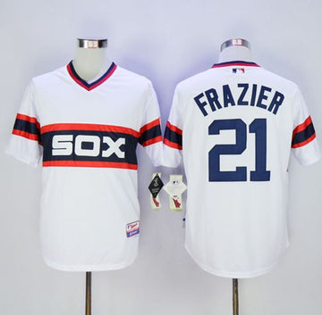 Todd Frazier Chicago White Sox white Alternate jersey