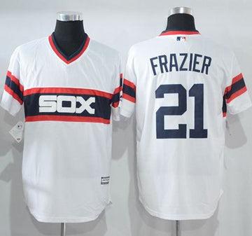 Todd Frazier Chicago White Sox white Alternate jersey