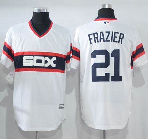 Todd Frazier Chicago White Sox white Alternate jersey