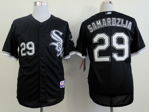 Jeff Samardzija Chicago White Sox black jersey