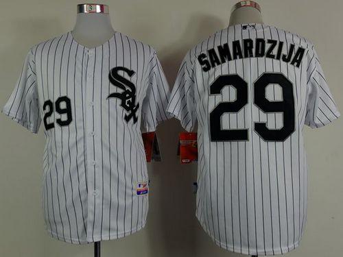 Jeff Samardzija Chicago White Sox white jersey