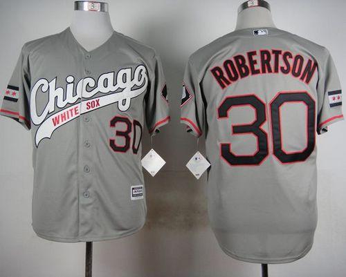 David Robertson Chicago White Sox grey jersey