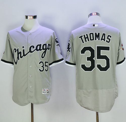 Frank Thomas Chicago White Sox grey Authentic jersey