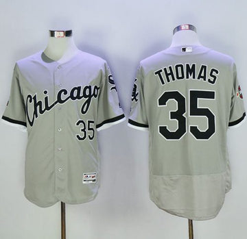 Frank Thomas Chicago White Sox grey Authentic jersey
