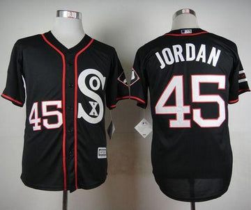 Michael Jordan Chicago White Sox black jersey