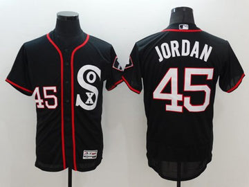 Michael Jordan Chicago White Sox black Authentic jersey