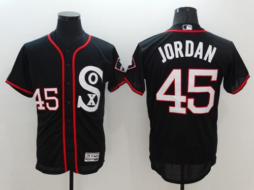 Michael Jordan Chicago White Sox black Authentic jersey