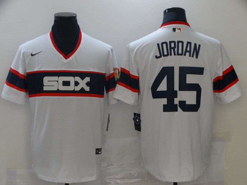 Michael Jordan Chicago White Sox white jersey