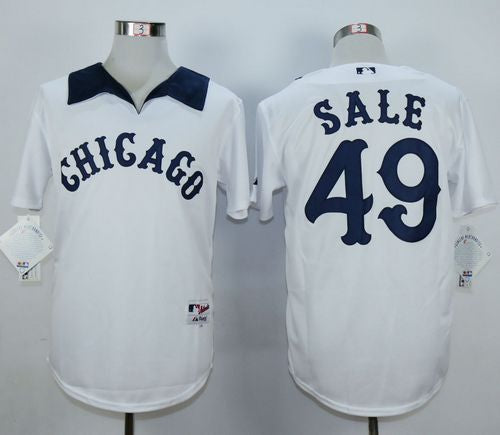 Chris Sale Chicago White Sox white jersey