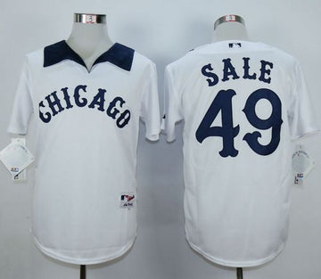 Chris Sale Chicago White Sox white jersey