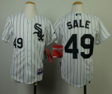 Chris Sale Chicago White Sox white jersey