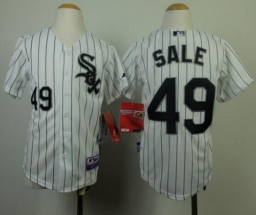 Chris Sale Chicago White Sox white jersey