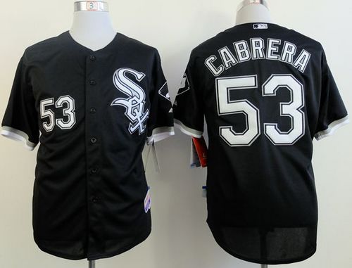 Melky Cabrera Chicago White Sox black jersey