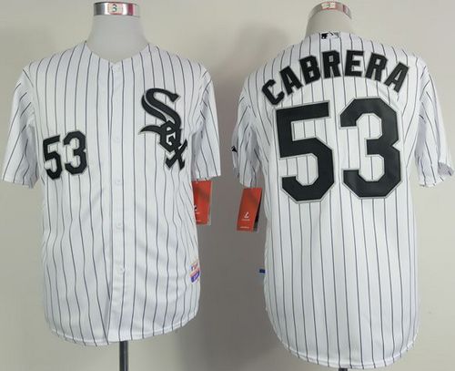 Melky Cabrera Chicago White Sox white jersey