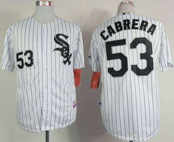 Melky Cabrera Chicago White Sox white jersey