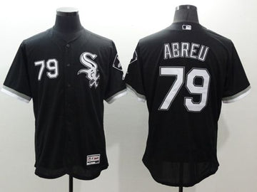 Jose Abreu Chicago White Sox black Authentic jersey