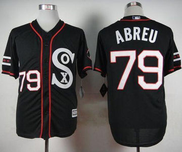 Jose Abreu Chicago White Sox black jersey
