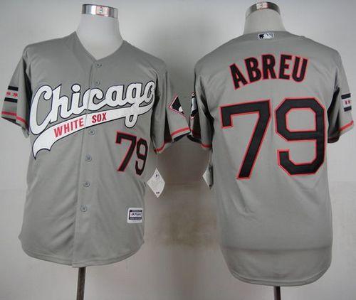 Jose Abreu Chicago White Sox grey jersey