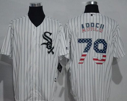 Jose Abreu Chicago White Sox white Fashion jersey