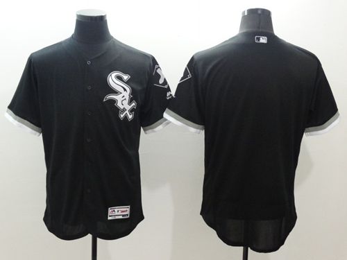 Custom Chicago White Sox black Authentic jersey